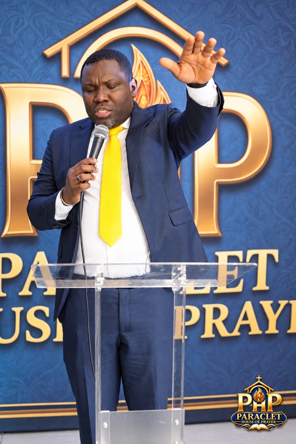 Preaching during Sunday worship