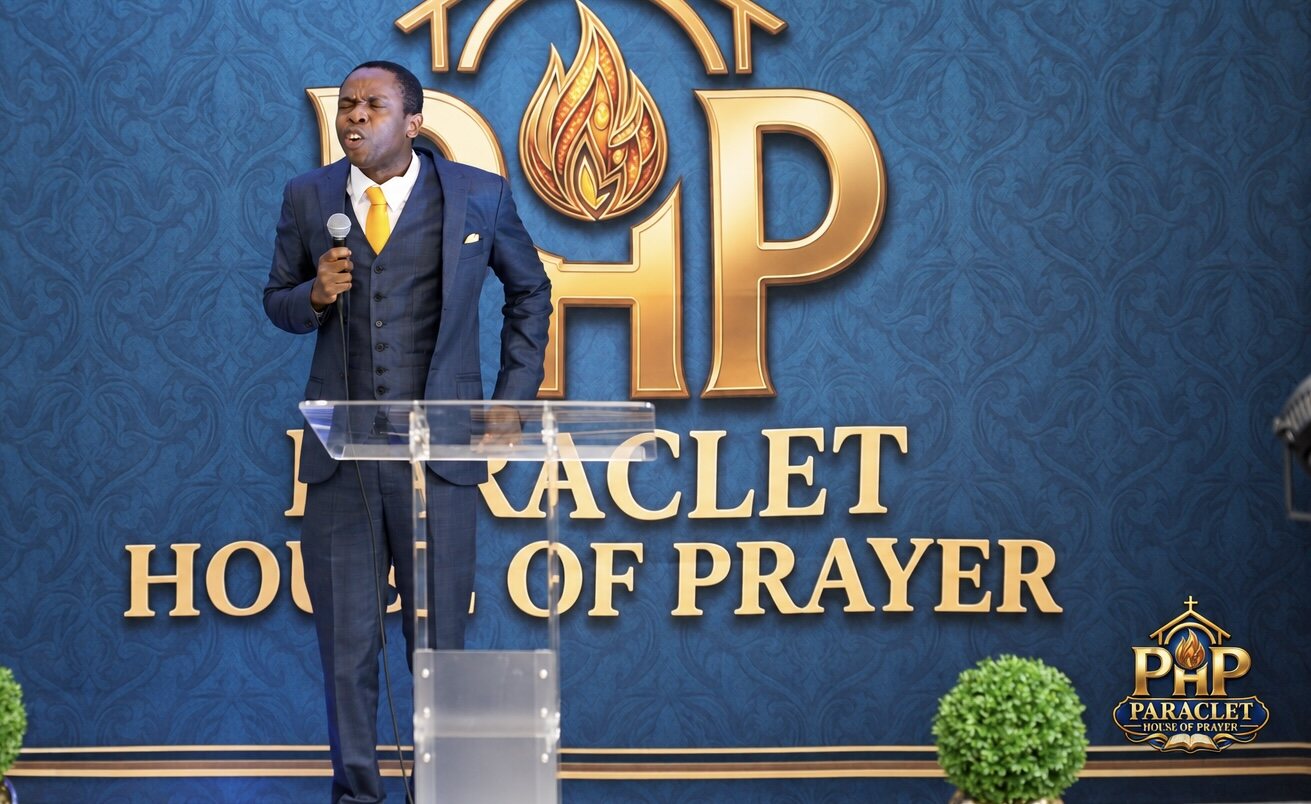 Pastor preaching at PARACLET
